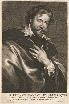Peter Paul Rubens, probably 1626/1641. Creator: Paulus Pontius