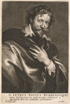 Peter Paul Rubens, probably 1626/1641. Creator: Paulus Pontius
