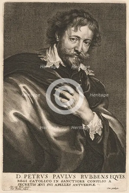 Peter Paul Rubens, probably 1626/1641. Creator: Paulus Pontius.