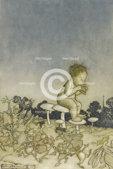 Peter Pan, 1906. Artist: Rackham, Arthur (1867-1939)