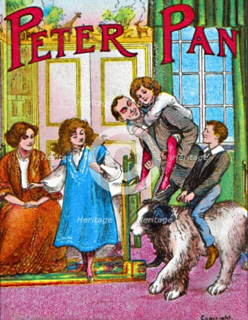 'Peter Pan - The Darlings at home', c1905. Artist: Unknown.