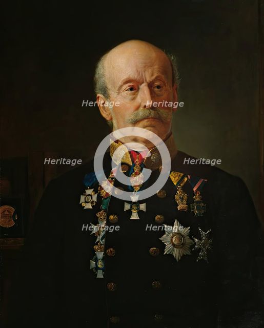 Peter Ritter von Tunner, 1874. Creator: Rudolf Hausleithner.