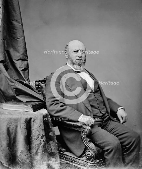 Peter Wilson Strader, between 1860 and 1875. Creator: Unknown.
