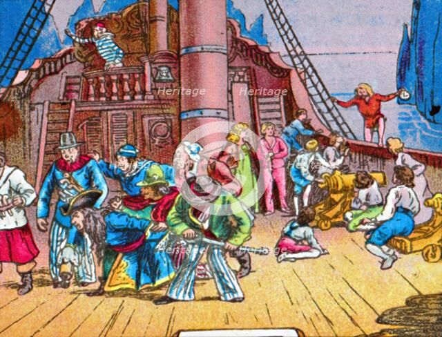 'Peter to the rescue', c1905. Artist: Unknown.