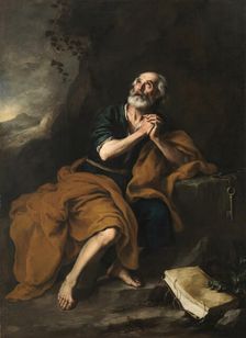 Peter the Apostle, 1665-1670. Creator: Murillo, Bartolomé Estebàn (1617-1682)