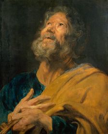 Peter the Apostle 1617-1618. Artist: Anthony van Dyck