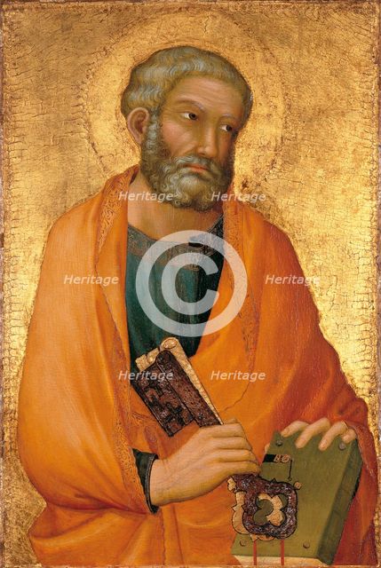 Peter the Apostle. Artist: Martini, Simone, di (1280/85-1344)