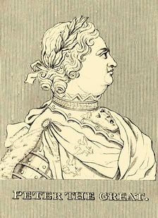 Peter the Great (1672-1725), 1830. Creator: Unknown