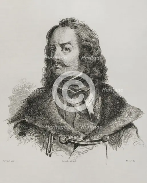 Peter the Great (1672-1725), Tsar and Emperor of All the Russias, 1839. Creator: Moret.