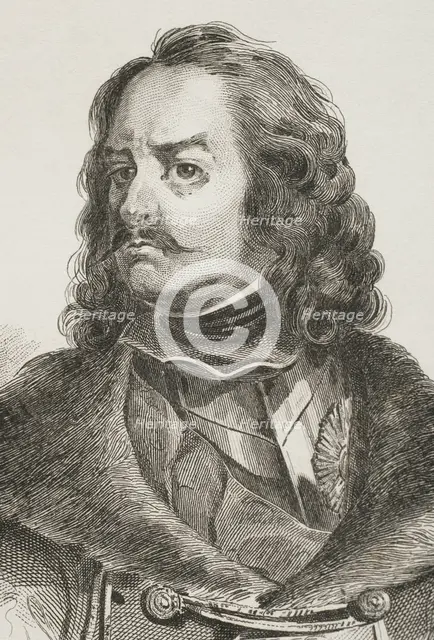 Peter the Great (1672-1725), Tsar and Emperor of All the Russias, 1839. Creator: Moret.
