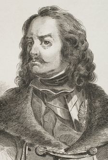 Peter the Great (1672-1725), Tsar and Emperor of All the Russias, 1839. Creator: Moret
