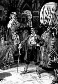 "Peter the Great," the new play at the Lyceum, 1898. Creator: Unknown