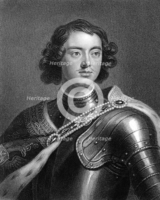 Peter the Great, Tsar of Russia. Artist: Unknown