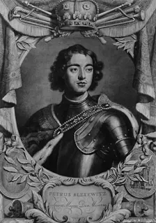Peter the Great, Tsar of Russia, c1698 (1894). Artist: Peter van Gunst