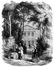 Peter the Great's Palace in the Summer Garden, St. Petersburg, 1858. Creator: Unknown