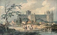Peterborough Cathedral from the North 1909. Artist: JMW Turner
