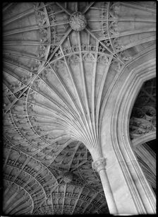 Peterborough Cathedral, Peterborough, 1950-1960. Creator: Margaret F Harker