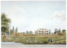 Peterborough House, Millbank, Westminster, London, c1805. Artist: Anon