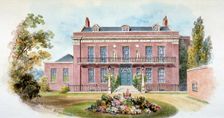Peterborough House, Millbank, Westminster, London, c1810. Artist: Anon