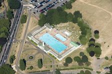 Peterborough Lido, Cambridgeshire, 2018. Creator: Emma Trevarthen