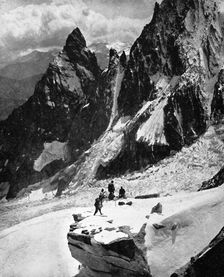 Peteret ridge, Mont Blanc, France, early 20th century