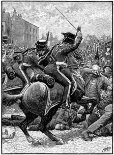 Peterloo Massacre, Manchester, 16 August 1819