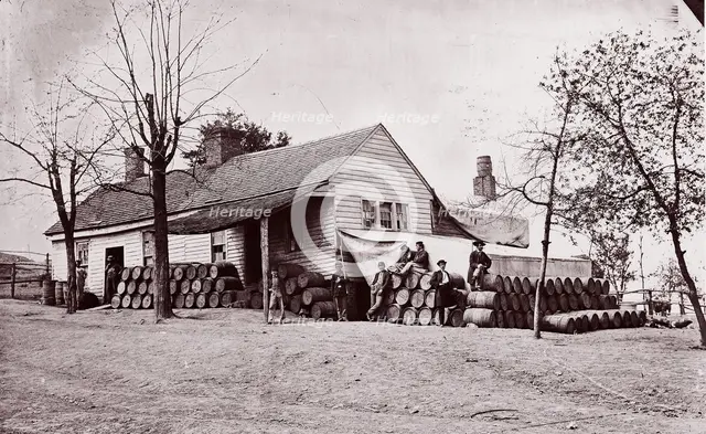 Petersburg, 1864. Creators: Tim O'Sullivan, Alexander Gardner.
