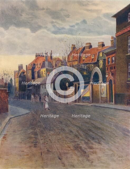 'Petersham Road, Richmond', c1904, (1914). Artist: James S Ogilvy.