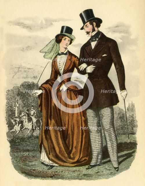 'Petit Courrier des Dames, 1850', 1943. Creator: Unknown.