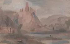 ?Petit Andeleys on the Seine, 1822 to 1825. Creator: Unknown