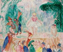 Petit théâtre, c1916. Creator: Ensor, James (1860-1949)