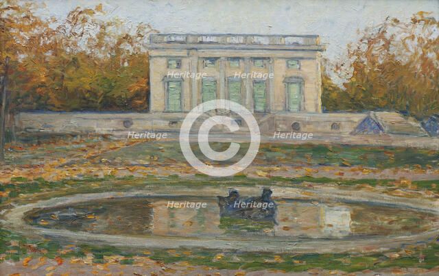 Petit Trianon, Autumn, late 19th-early 20th century. Creator: Martha Tynell.