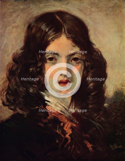 'Petite Mendiante Rousse', c1843, (1939). Artist: Emile Isidore Deroy.