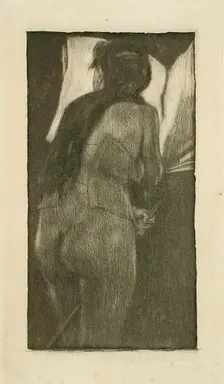 Petite sorcière, c1879. Creator: Félicien Rops