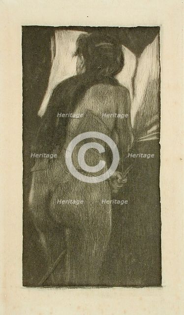 Petite sorcière, c1879. Creator: Félicien Rops.
