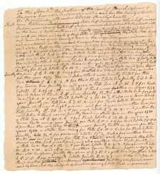 Petition signed by John Cuffe and Paul Cuffe regarding taxation, December 19, 1780. Creator: Unknown