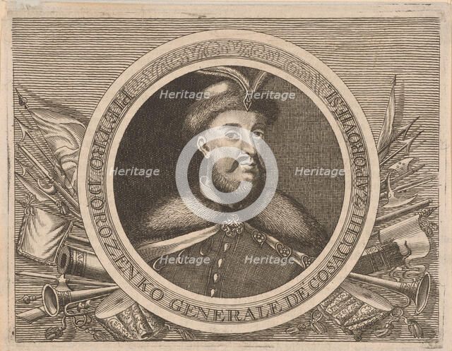 Petro Doroshenko (1627-1698), Hetman of Right-bank Ukraine, Second Half of the 17th cen. Creator: Anonymous.