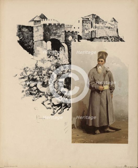 Petro Konashevych-Sahaidachny (1570-1622), Hetman of Ukrainian Zaporozhian Cossacks, 1899-1900.