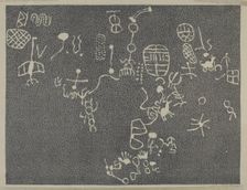 Petroglyph, 1935/1942. Creator: Lala Eve Rivol