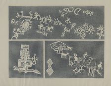 Petroglyph, 1935/1942. Creator: Lala Eve Rivol