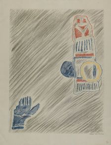Petroglyph, 1935/1942. Creator: Lala Eve Rivol