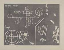 Petroglyph, 1935/1942. Creator: Lala Eve Rivol