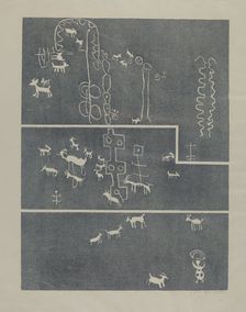 Petroglyph, 1935/1942. Creator: Lala Eve Rivol