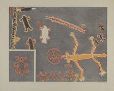 Petroglyph, 1935/1942. Creator: Lala Eve Rivol