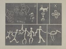 Petroglyph - Animal, 1935/1942. Creator: Lala Eve Rivol