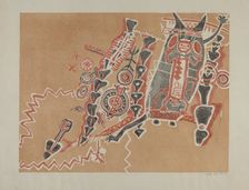 Petroglyphs, 1935/1942. Creator: Lala Eve Rivol