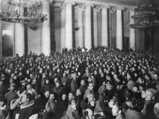 Petrograd Soviet of Workers and Soldiers Deputies, Tauride Palace, Russia, 1917