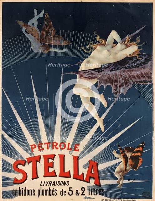 Pétrole Stella (Stella gasoline), 1897.