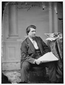 Petroleum Nasby, between 1860 and 1875. Creator: Unknown