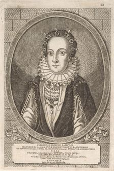 Petronela Radziwill (Dowojno). From: Icones Familiae Ducalis Radivilianae, 1758